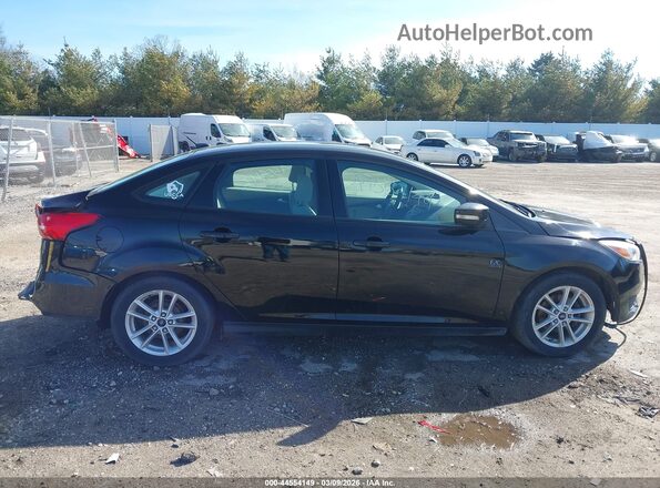 1FADP3F27HL322433 2017 FORD FOCUS Black 360 interior view