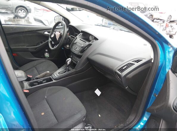 1FADP3F29GL331536 2016 FORD FOCUS Blue Front interior view
