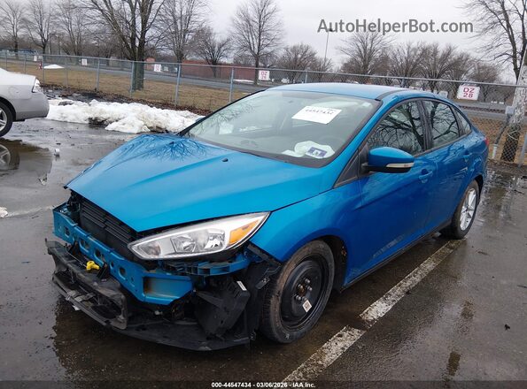 1FADP3F29GL331536 2016 FORD FOCUS Blue Front left