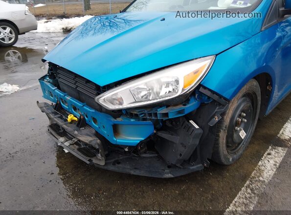 1FADP3F29GL331536 2016 FORD FOCUS Blue Front view