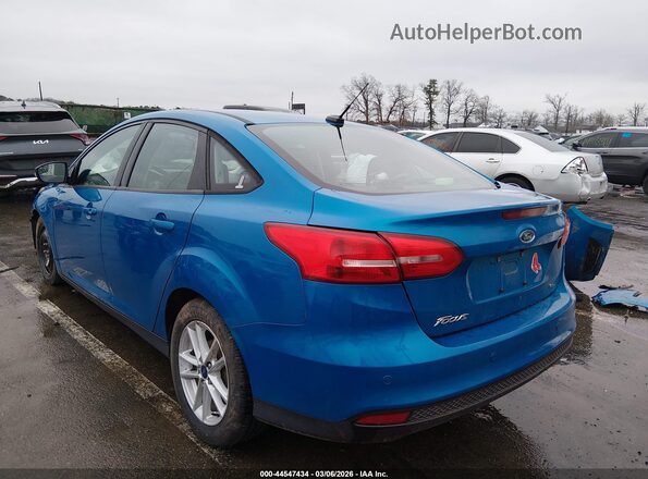 1FADP3F29GL331536 2016 FORD FOCUS Blue Rear left