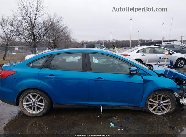 1FADP3F29GL331536 2016 FORD FOCUS Blue Rear interior view