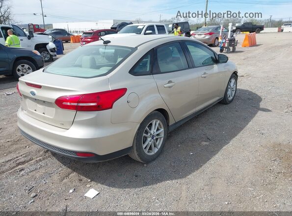 1FADP3F2XHL208359 2017 FORD FOCUS Gold 