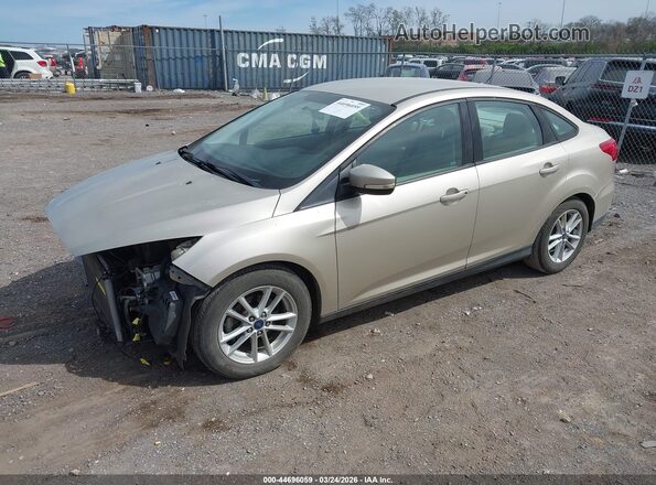 1FADP3F2XHL208359 2017 FORD FOCUS Gold 