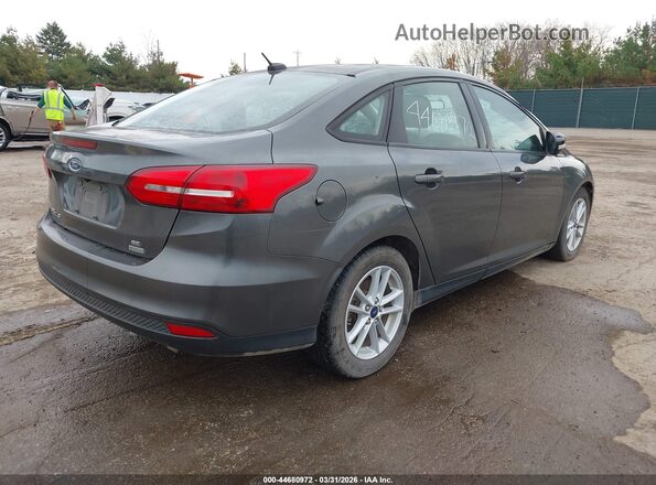 1FADP3FE0JL276184 2018 FORD FOCUS Gray Rear right