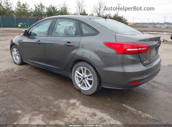 1FADP3FE0JL276184 2018 FORD FOCUS Gray Rear left
