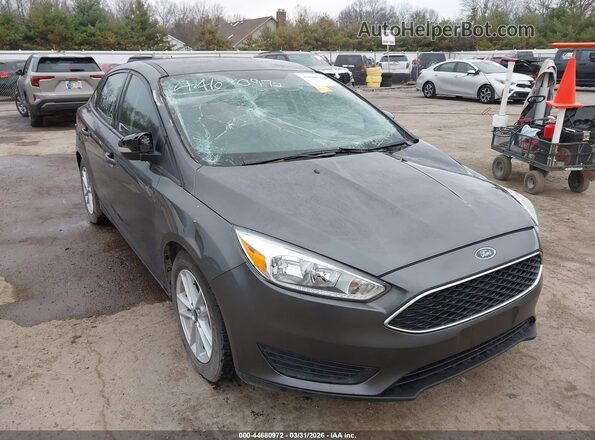 1FADP3FE0JL276184 2018 FORD FOCUS Gray Front view