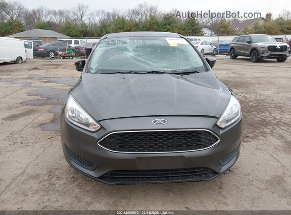 1FADP3FE0JL276184 2018 FORD FOCUS Gray Instrument cluster view