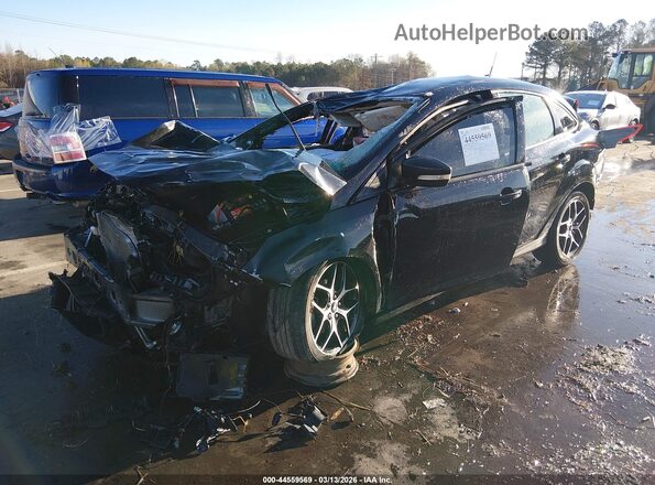 1FADP3FE3HL317420 2017 FORD FOCUS Black Առջևի ձախ երեք քառորդ տեսարան