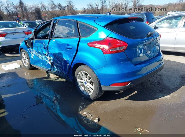 1FADP3K26GL318409 2016 FORD FOCUS Blue Задня ліва чверть