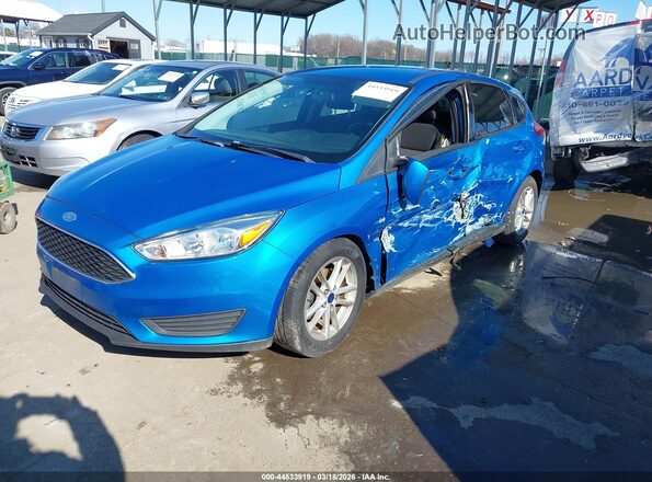 1FADP3K26GL318409 2016 FORD FOCUS Blue Передня ліва чверть