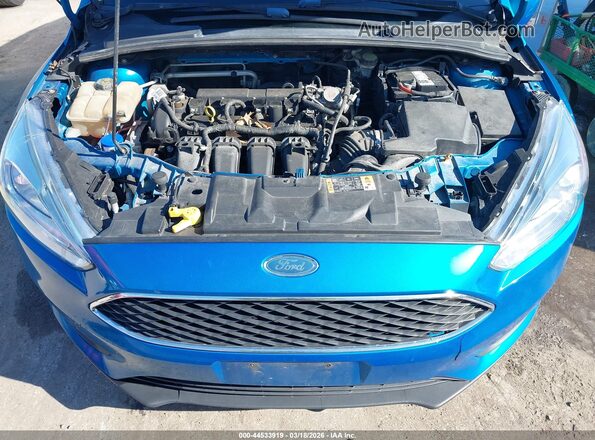 1FADP3K26GL318409 2016 FORD FOCUS Blue Вид ззаду