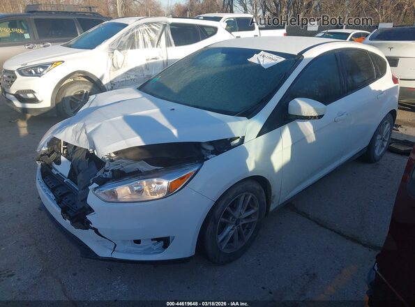 1FADP3K26JL287251 2018 FORD FOCUS White წინა მარცხენა ხედი სამი მეოთხედიდან