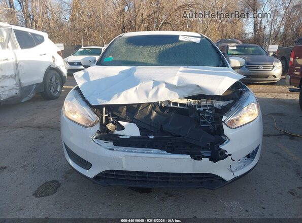 1FADP3K26JL287251 2018 FORD FOCUS White ხელსაწყოთა პანელის ხედი