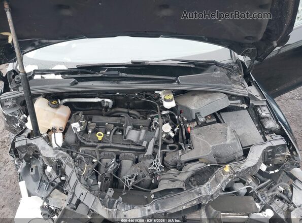 1FADP3K27JL300962 2018 FORD FOCUS Black Вид ззаду