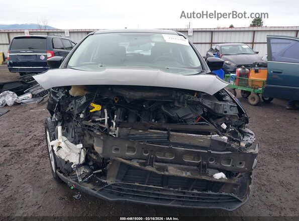 1FADP3K27JL300962 2018 FORD FOCUS Black Вид щитка приладів
