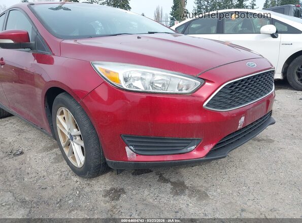 1FADP3K2XHL286100 2017 FORD FOCUS Красный Вид спереди