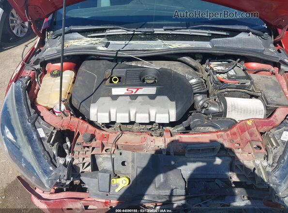 1FADP3L90JL289959 2018 FORD FOCUS ST Orange Widok z tyłu
