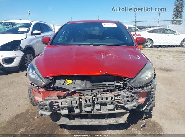 1FADP3L90JL289959 2018 FORD FOCUS ST Orange Widok wnętrza z tyłu