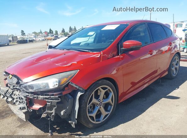 1FADP3L90JL289959 2018 FORD FOCUS ST Orange Przód lewy