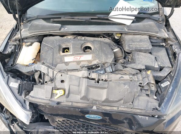 1FADP3L91GL305787 2016 FORD FOCUS ST Black Вид ззаду