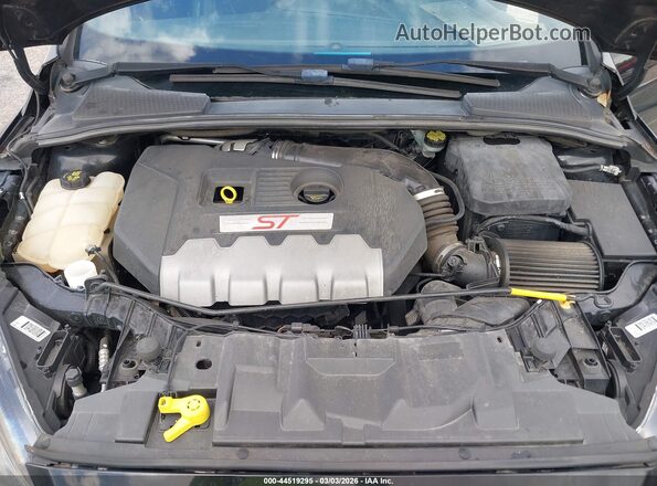 1FADP3L93GL223950 2016 FORD FOCUS ST Black Вид ззаду