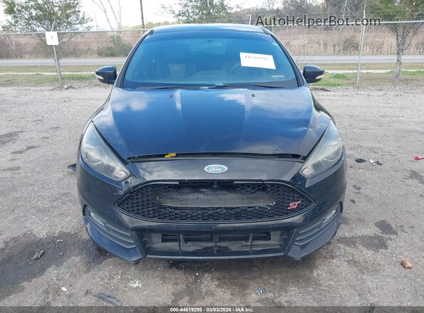 1FADP3L93GL223950 2016 FORD FOCUS ST Black Вид щитка приладів