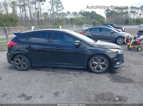 1FADP3L93GL223950 2016 FORD FOCUS ST Black Вид задньої частини салону