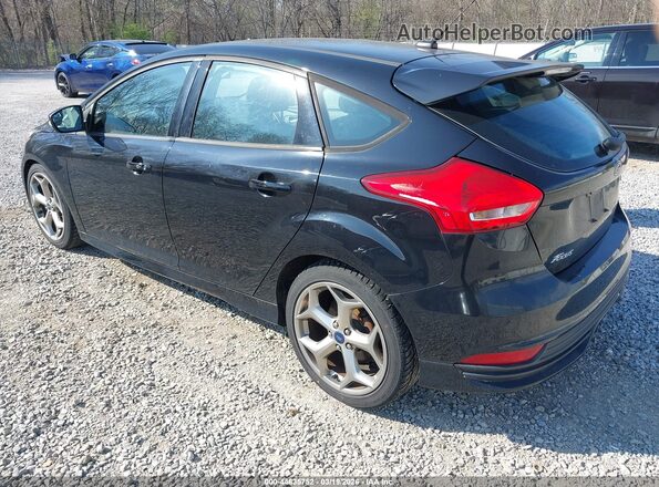 1FADP3L93GL237508 2016 FORD FOCUS ST Черный Задняя левая четверть