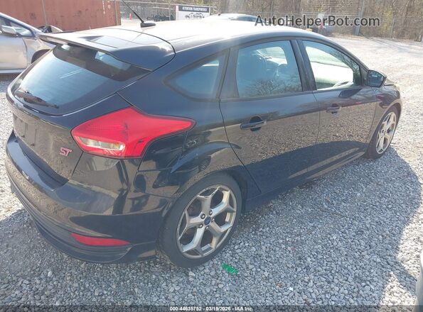 1FADP3L93GL237508 2016 FORD FOCUS ST Черный Задняя правая четверть