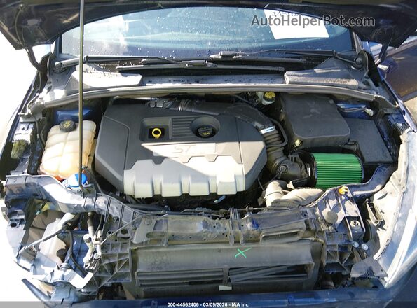 1FADP3L93HL251202 2017 FORD FOCUS ST Dark Blue Вид ззаду
