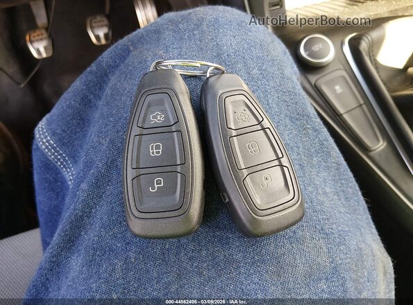 1FADP3L93HL251202 2017 FORD FOCUS ST Dark Blue Вид панелі приладів