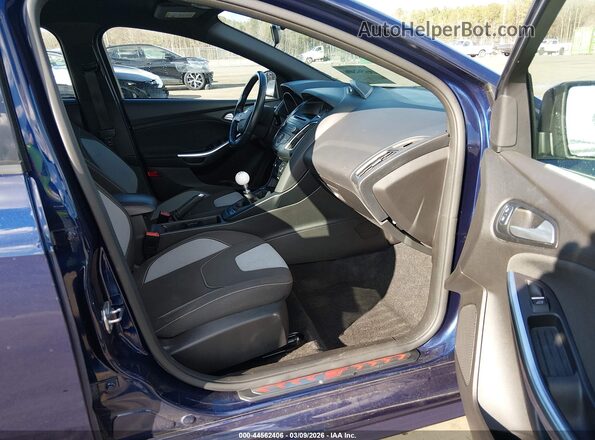 1FADP3L93HL251202 2017 FORD FOCUS ST Dark Blue Вид салону спереду