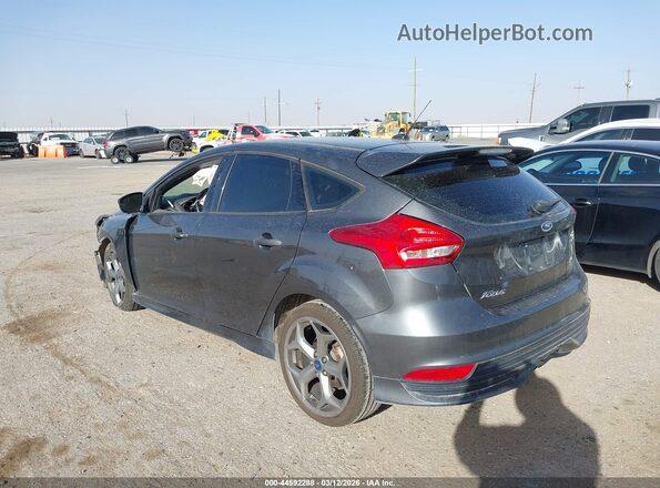 1FADP3L93JL247107 2018 FORD FOCUS ST Gray Հետևի ձախ