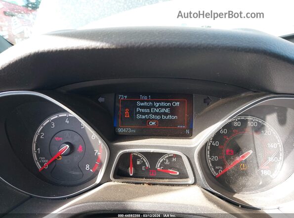 1FADP3L93JL247107 2018 FORD FOCUS ST Gray Հետևի նստատեղերի տեսք