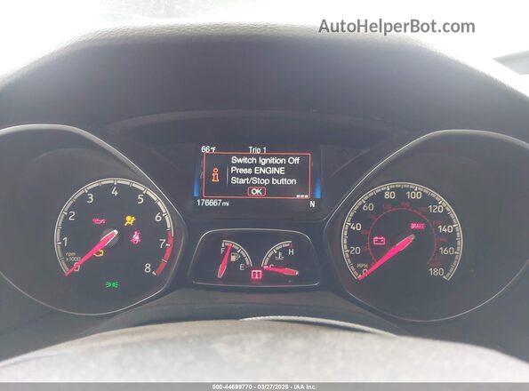 1FADP3L94GL212908 2016 FORD FOCUS ST Black 