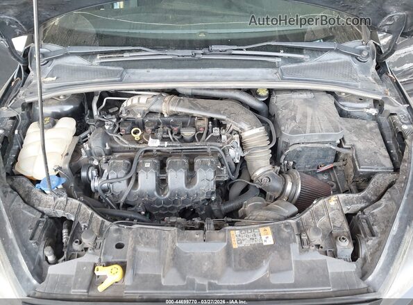 1FADP3L94GL212908 2016 FORD FOCUS ST Black Вид ззаду
