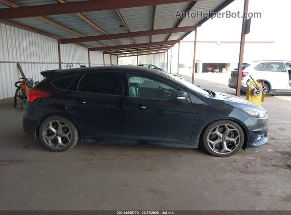 1FADP3L94GL212908 2016 FORD FOCUS ST Black Вид задньої частини салону