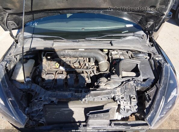 1FADP3L94GL218837 2016 FORD FOCUS ST Black Հետևի տեսք