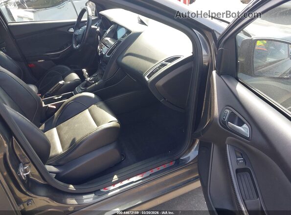1FADP3L94GL241194 2016 FORD FOCUS ST Gray Вид салону спереду