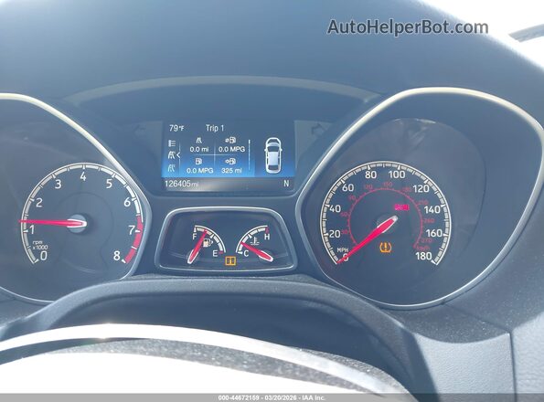 1FADP3L94GL241194 2016 FORD FOCUS ST Gray Вид задніх сидінь