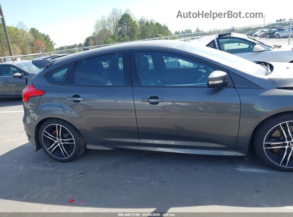 1FADP3L94GL241194 2016 FORD FOCUS ST Gray Вид задньої частини салону