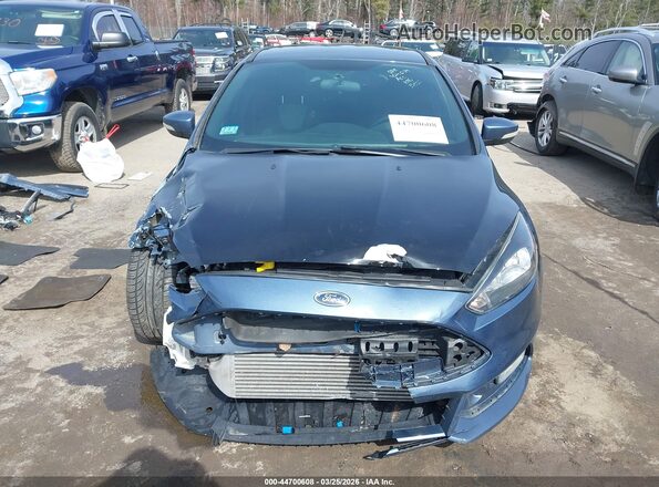 1FADP3L95JL281386 2018 FORD FOCUS ST Blue Vista frontal