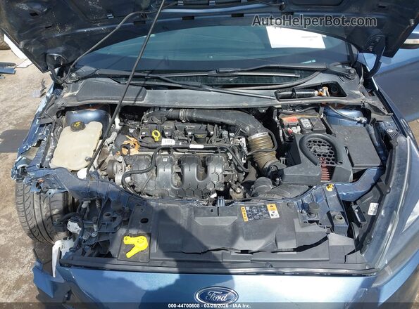 1FADP3L95JL281386 2018 FORD FOCUS ST Blue Vista trasera