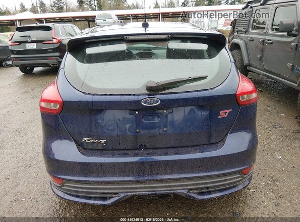 1FADP3L96HL206528 2017 FORD FOCUS ST Blue 