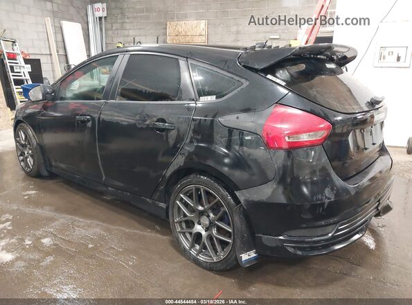 1FADP3L97JL325503 2018 FORD FOCUS ST Black Tył lewy