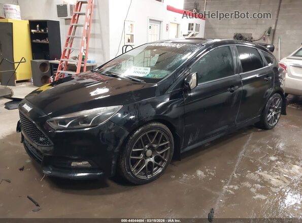 1FADP3L97JL325503 2018 FORD FOCUS ST Black Przód lewy