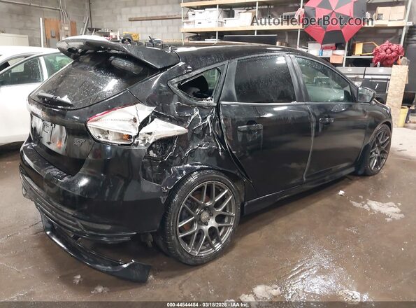 1FADP3L97JL325503 2018 FORD FOCUS ST Black Tył prawy
