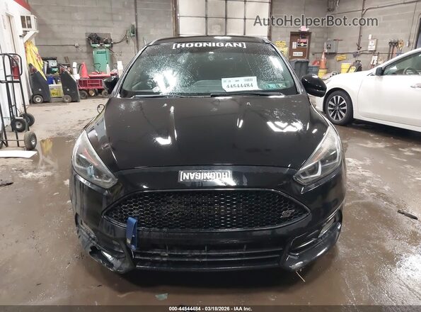 1FADP3L97JL325503 2018 FORD FOCUS ST Black Widok deski rozdzielczej