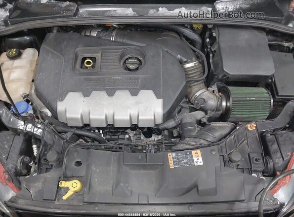 1FADP3L97JL325503 2018 FORD FOCUS ST Black Widok z tyłu